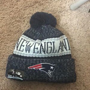 Patriots knit hat